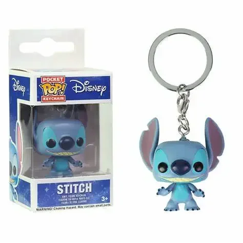 FUNKO POP Elvis Lilo Stitch Stilts Keychain Summer Stitch Scented