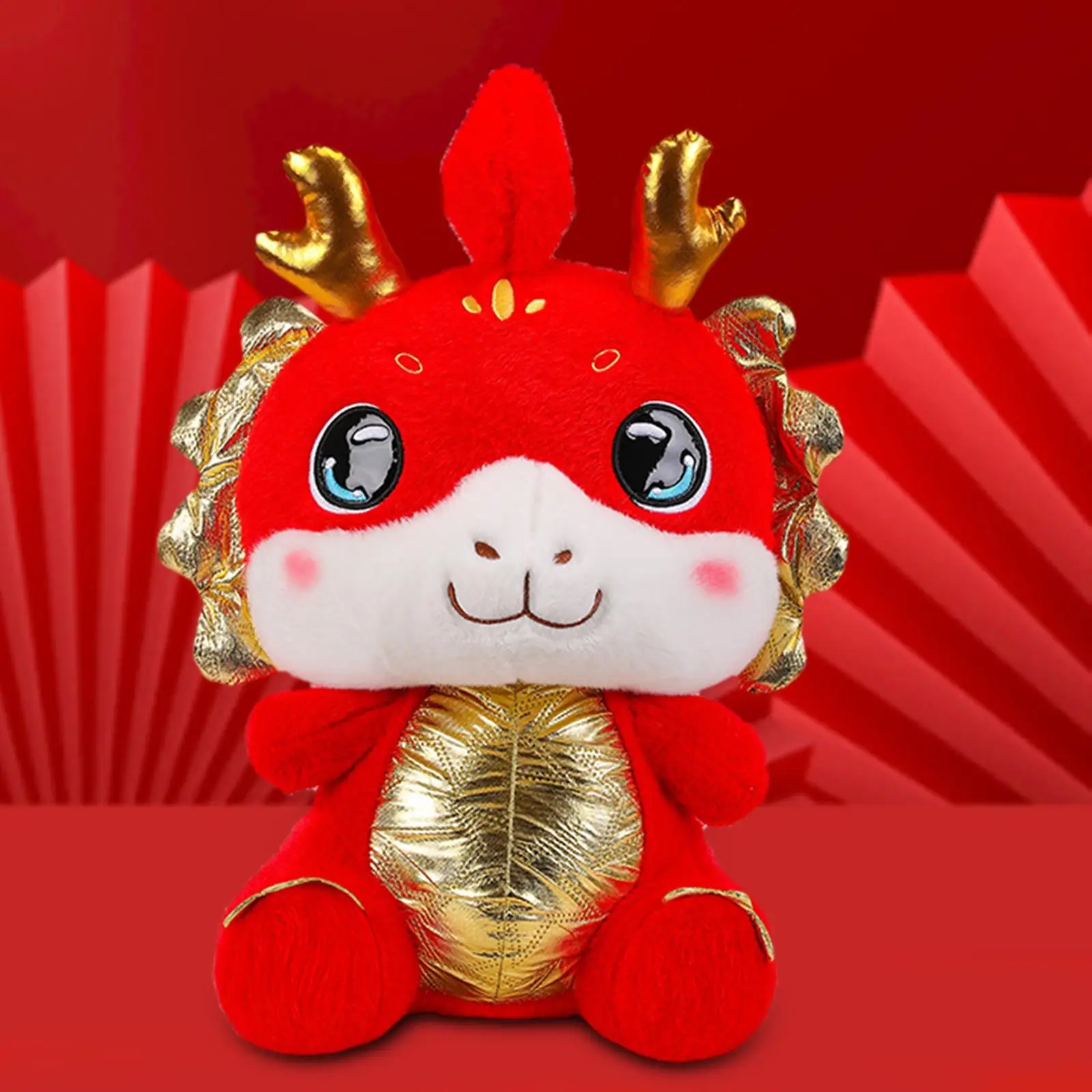 

Плюшевое животное дракон мягкий красный дракон мультфильм большое китайское Новогоднее украшение для дивана кровати кушетки сувенир домашний декор для спальни