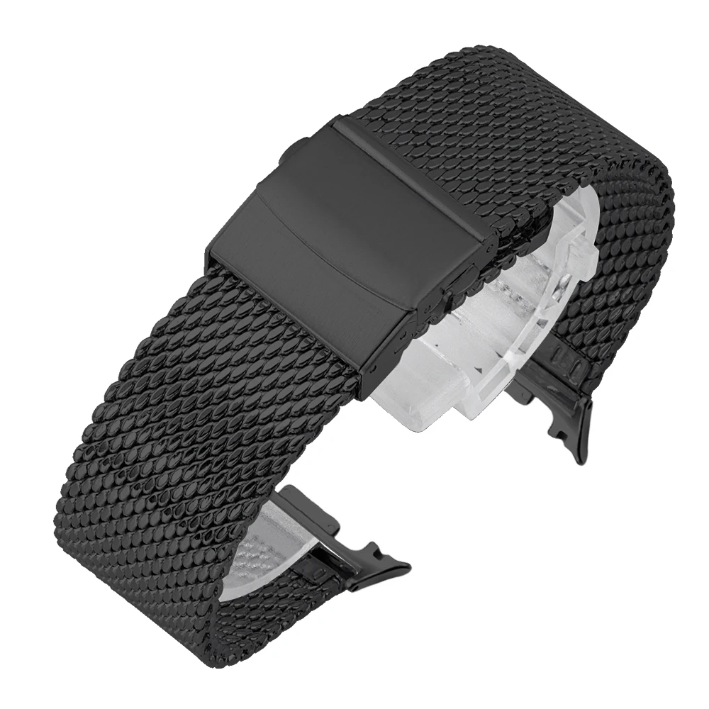 Premium Milanese Mesh Metal Strap - Elegant Steel Wristband Bracelet