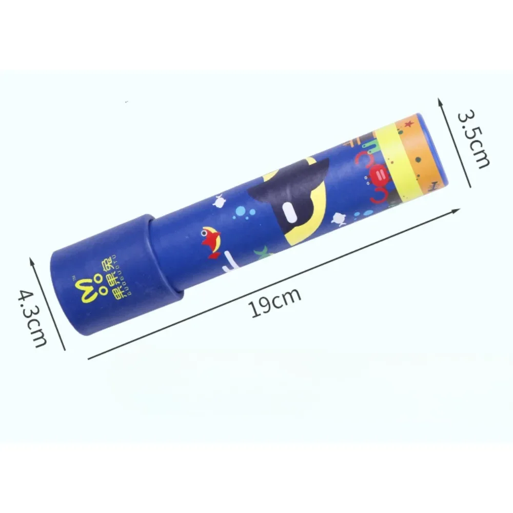 Rotating Kaleidoscope Toy Kaleidoscopes Adjustable Fancy Colored World Interactive Logical Education for Kids jouet enfant