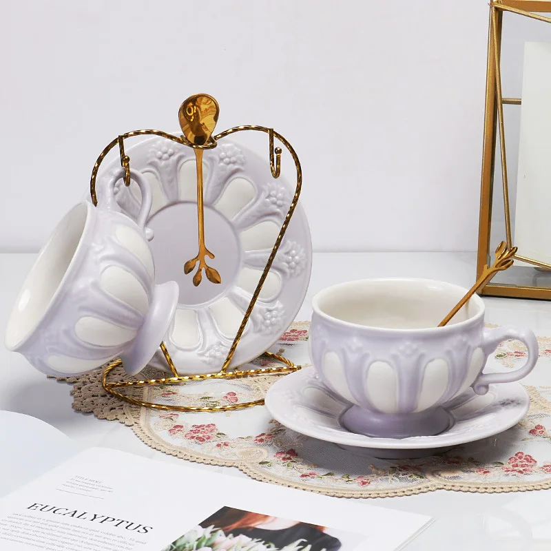 INS New Ceramic Cup and Dish Set Nordic Style Coffee Cup and Dish