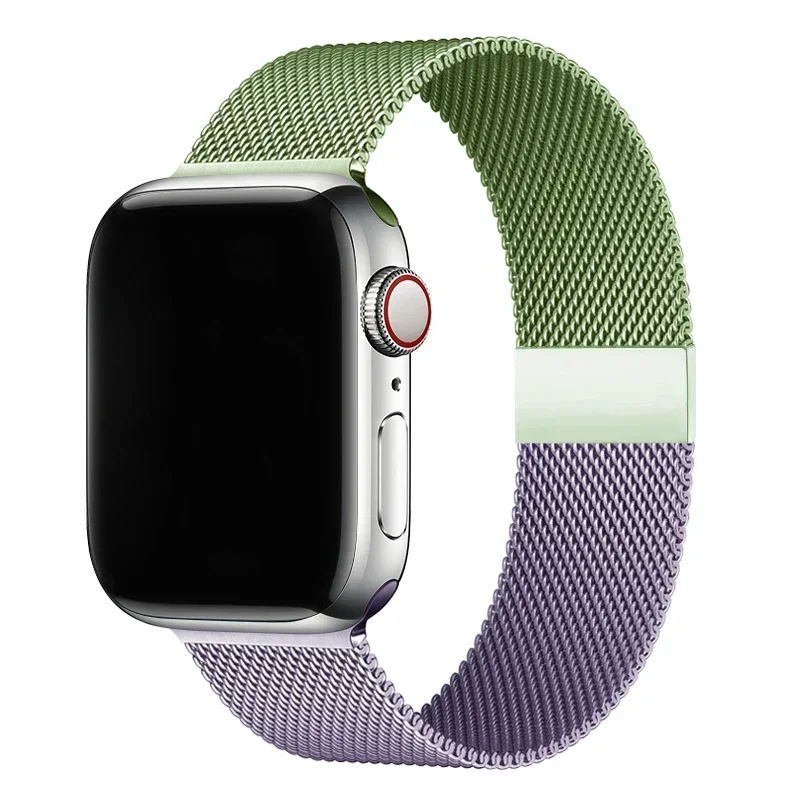 Milanese Loop Metal Strap for Apple Watch Bands - Stylish Stainless Steel Bracelet