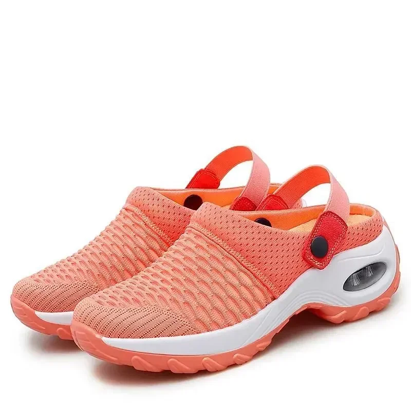 Women Shoes Mesh Orthopedic Clogs Arch Support Casual Summer Beach Sandals Breathable Outdoor Slippers for Women 5