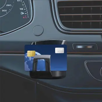 New Creative Anti-Slip Storage Box Car Reusable Storage Remote Dashboard Centre Control Car Key Console Car Key Card Small Items 1