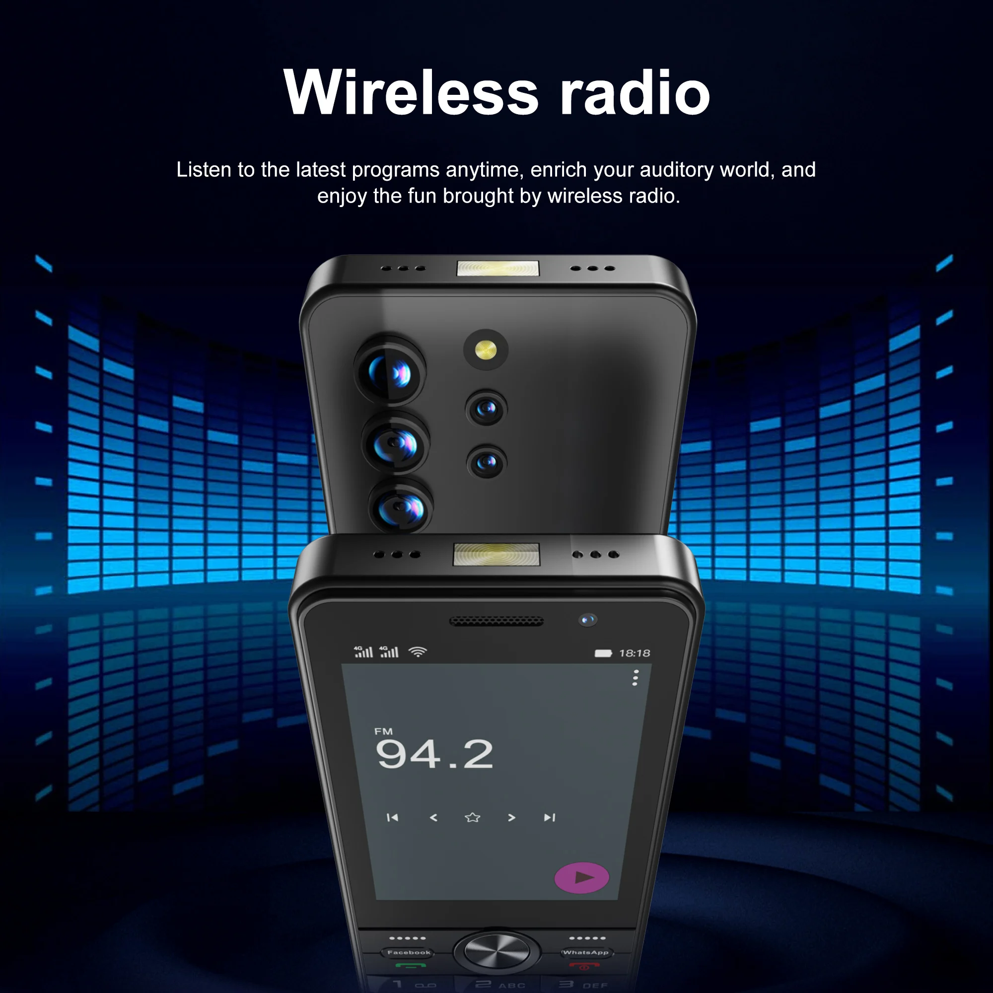 Free Smartwatch! SERVO F25 PRO Android Button Smartphone 4G LTE 2GB RAM 16GB ROM Play Store WiFi Hotspot 3.5" Touch Smart Phones