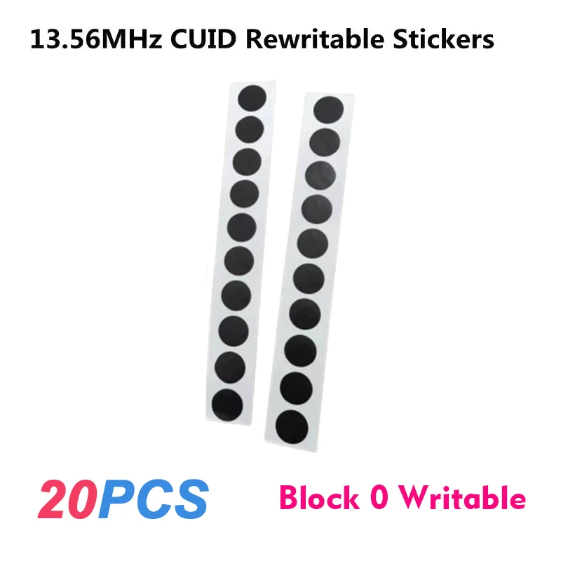 20Pcs black CUID