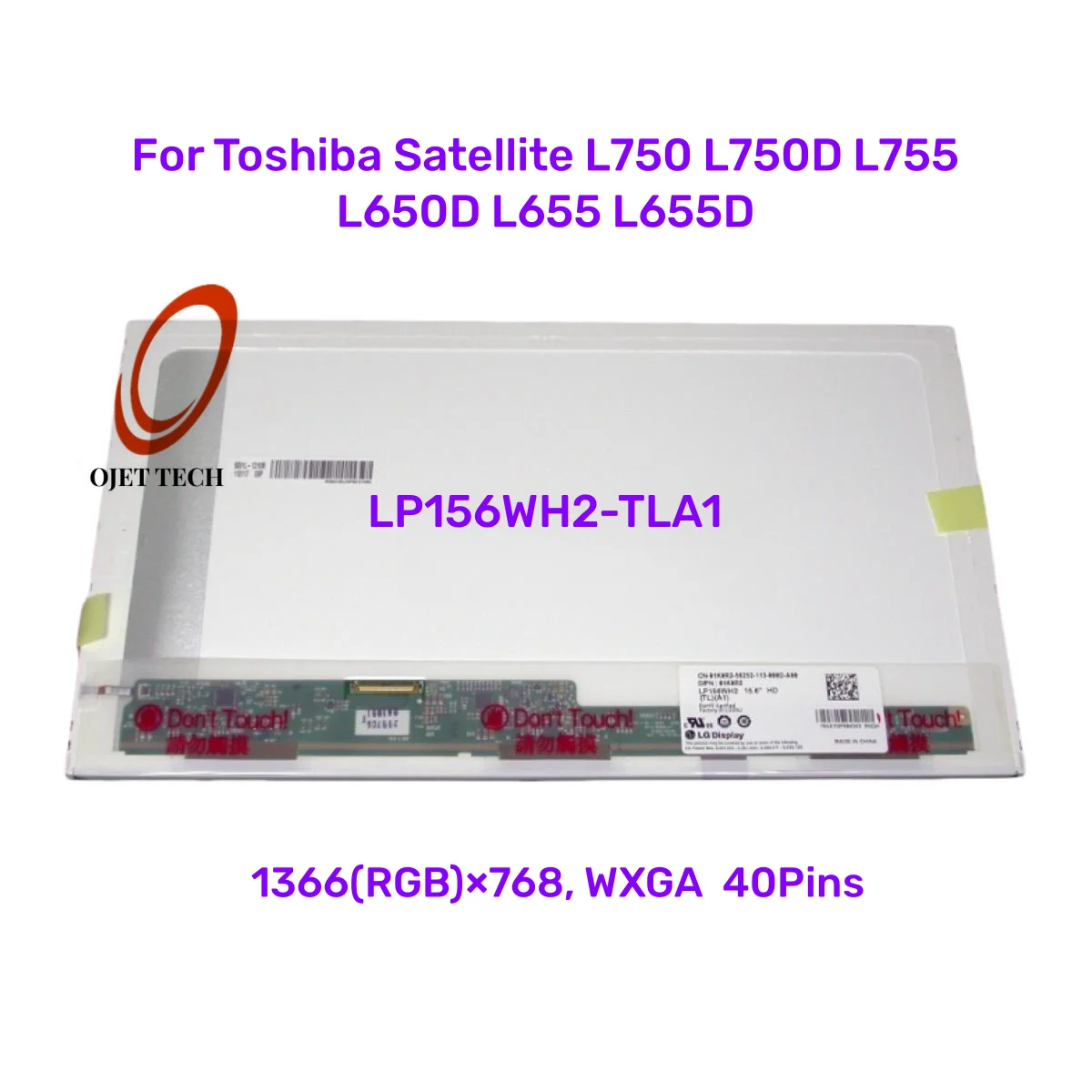 

ЖК-матрица для ноутбука Toshiba Satellite L750 L750D L755 L650D L655 L655D