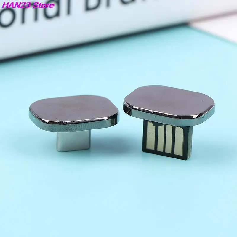 Mini Short Car U Disk 1PC USB2.0 Type-C Short UDP Udisk Chip Flash Drive Memory Stick Built-in Music 16 32GB