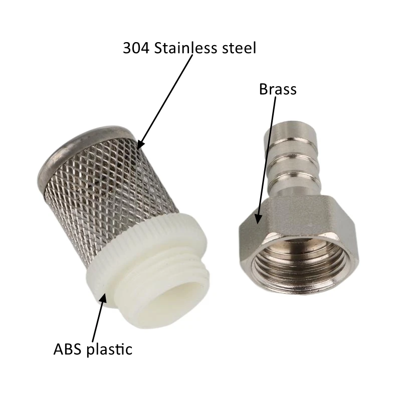 8~20mm Hose Filter Stainless Steel Mesh Strainer Filter Irrigation Car Washing Aquarium Fish Tank Water Pump Filtering 2