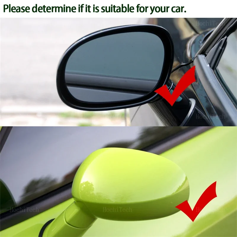 Left Right Side Mirror Glass Rear View Rearview Exterior Wide Angle for Dodge Challenger 2008 2022 68048447AA 68048446AA