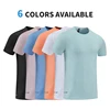 Custom Spandex Sports Gym T Shirt Men Short Sleeve Quick Dry T-Shirt Compression Workout Fitness Training Running Shirt R439 4