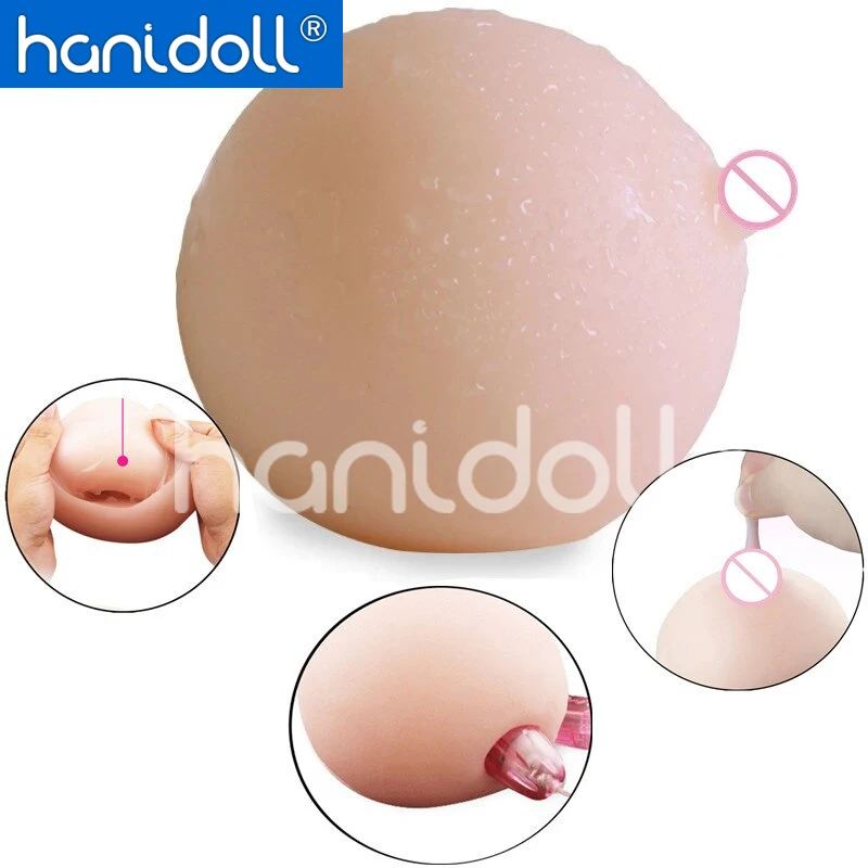 Hanidoll Artificial Breasts Simulation Breasts Chest Stress Relief Relaxation Stress Toys Fun Gifts Sex Toys Men's Adult Product