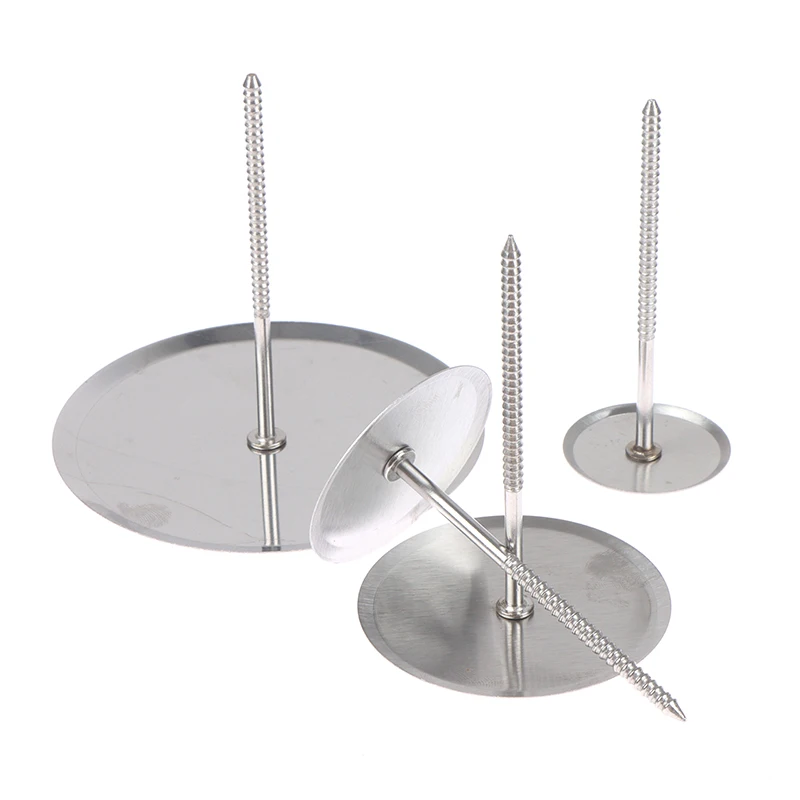 Stainless Steel Piping Nail Cake Baking Piping Stands Tools Cake Flower Nails Bottom Tray Decorating DIY Pastry Kitchen Tools cake mold cake decorating tools cake baking tools cake making tools