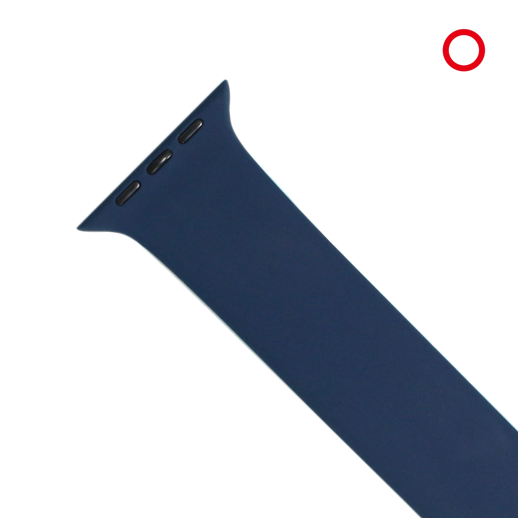 URVOI Yumuşak sıvı kauçuk kayış Apple Watch Ultra3 2 Serisi 11 10 9 8 SE3 Spor kordon Silikon Solo Loop iWatch bileklik için