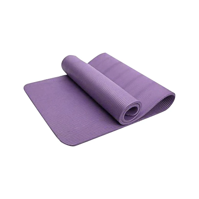 Tapis de Yoga pliable, épais et large, pour débutant, avec sangle, coussin  de Fitness, exercice à