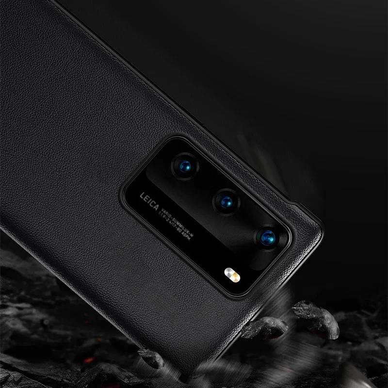 Smart View Auto Sleep Flip Cover - Slim Magnetic Phone Case