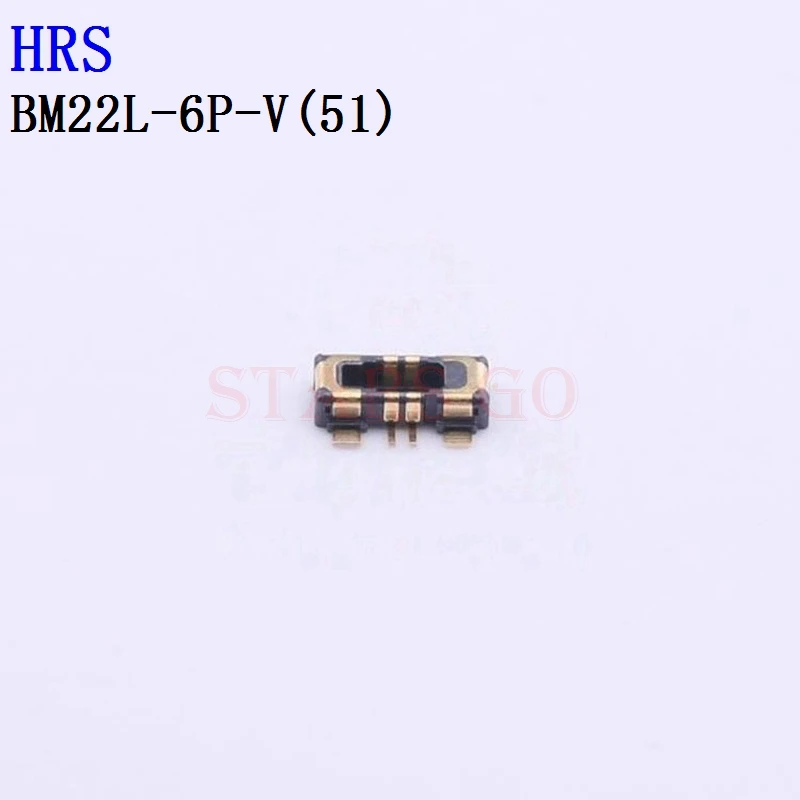 10PCS/100PCS BM22L-6P-V(51) BM22L-4P-V(51) BM22-6S-V(51) BM22-4S-V(51) Connecteur HRS