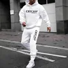 Men's Sports Suits Fashion Tracksuit Women Hoodies + Pants Two Pieces Sets Running Casual Sweatshirts Sweatpants Men's Clothing 2