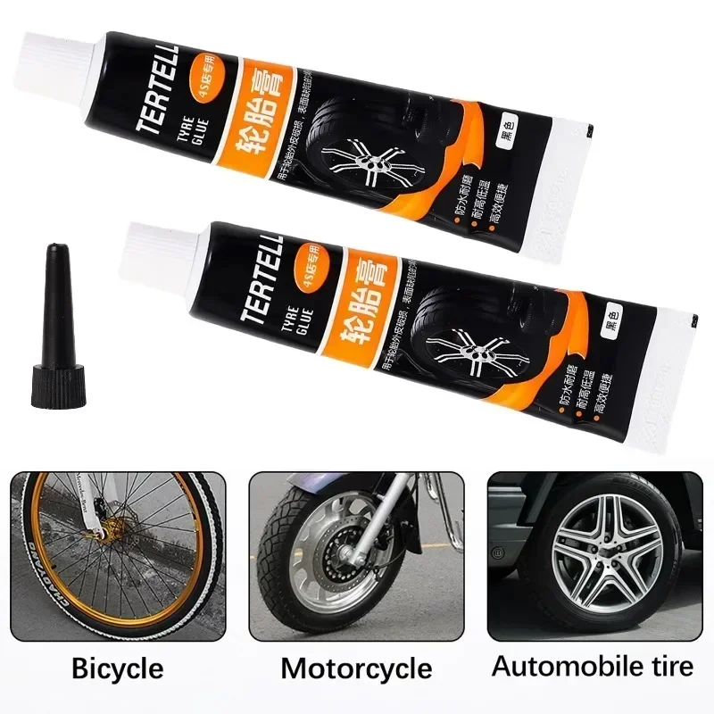 Waterproof Black Tire Repair Glue for Car Motorcycle