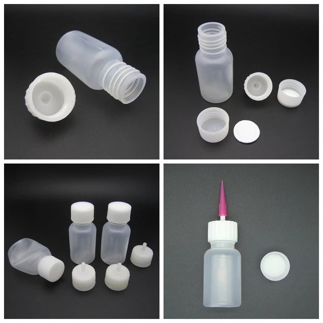 Applicatore Di Colla Con Punta A Ago | Bottiglia Compribile 30ml | Per Precisione E Lavori Fai Da Te - Foto 9