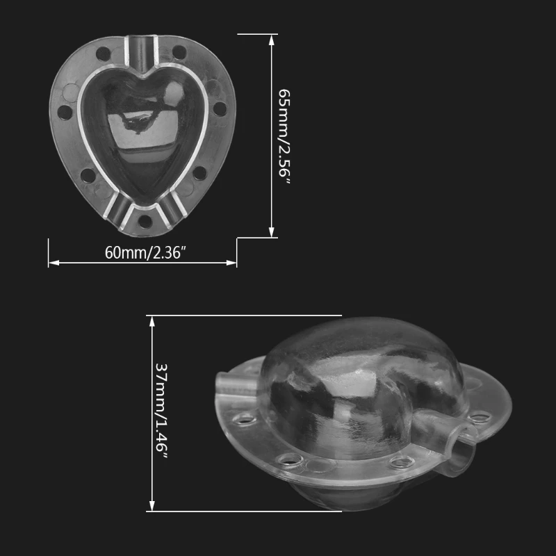 Fruit Shaping Mold Plastic Heart-Shaped for apple Pear Growth Forming Vegetable