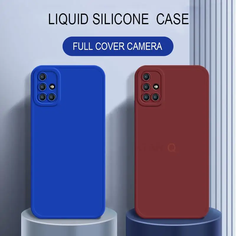 Klein Blue Matte Silicone Case with Camera Protection