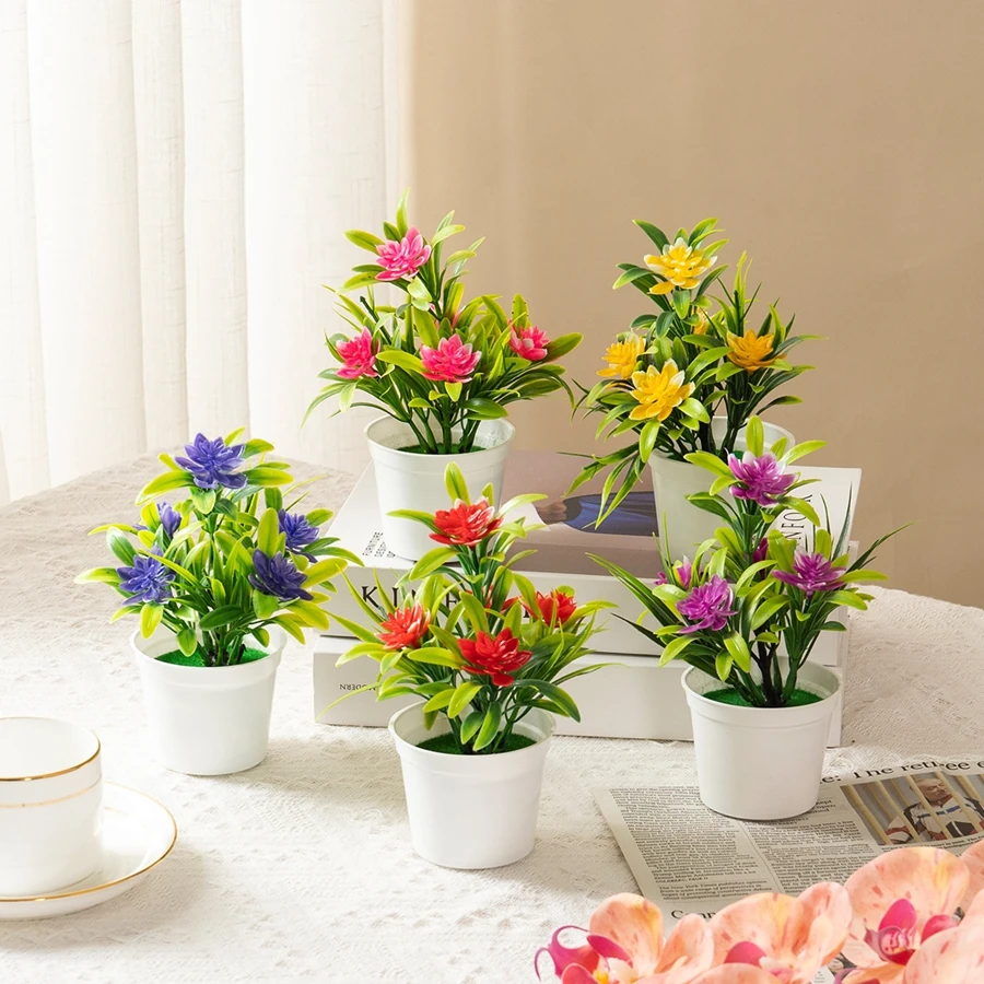 Artificial Mini Potted Flower 1