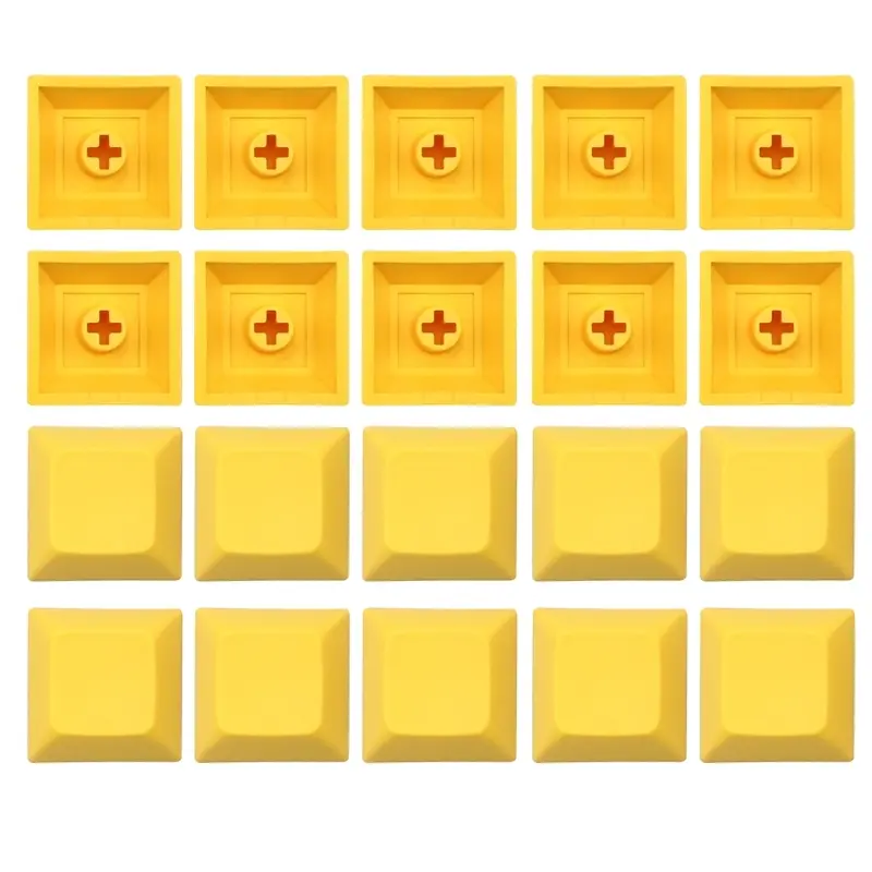 20PCS DSA 1U Keycap Set PBT Blank Keycaps DSA Profile 1U Height Keycap Set For Gaming Mechanical Keyboard image 19