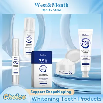 Idroxyapatite Dentifricio Placca Rimozione Macchie Alito Rinfrescante Sbiancamento Pulizia Dei Denti Schiarente Dentale Igiene Orale Cura 1