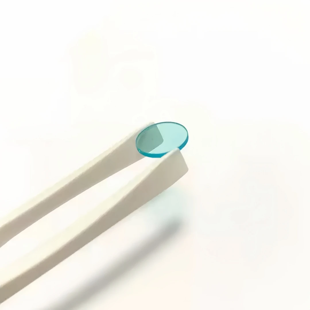9.5mm 25mm BG40 블루 유리 필터 IR 적외선 흡수 차단 색상 재현 광학 렌즈 fr 카메라 사진 DIY 센서