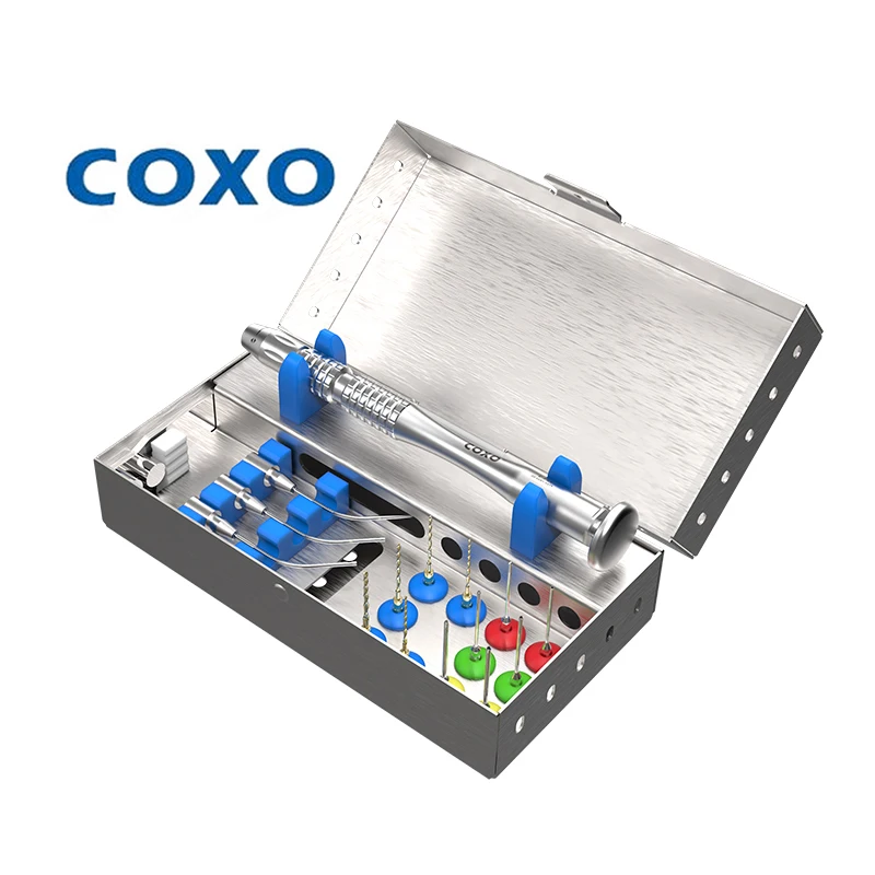 

COXO C-FR1 Dental Root Canal File Extractor Nitinol Removal Needle Delivery Filler Working Tip Remover Nickel-Titanium