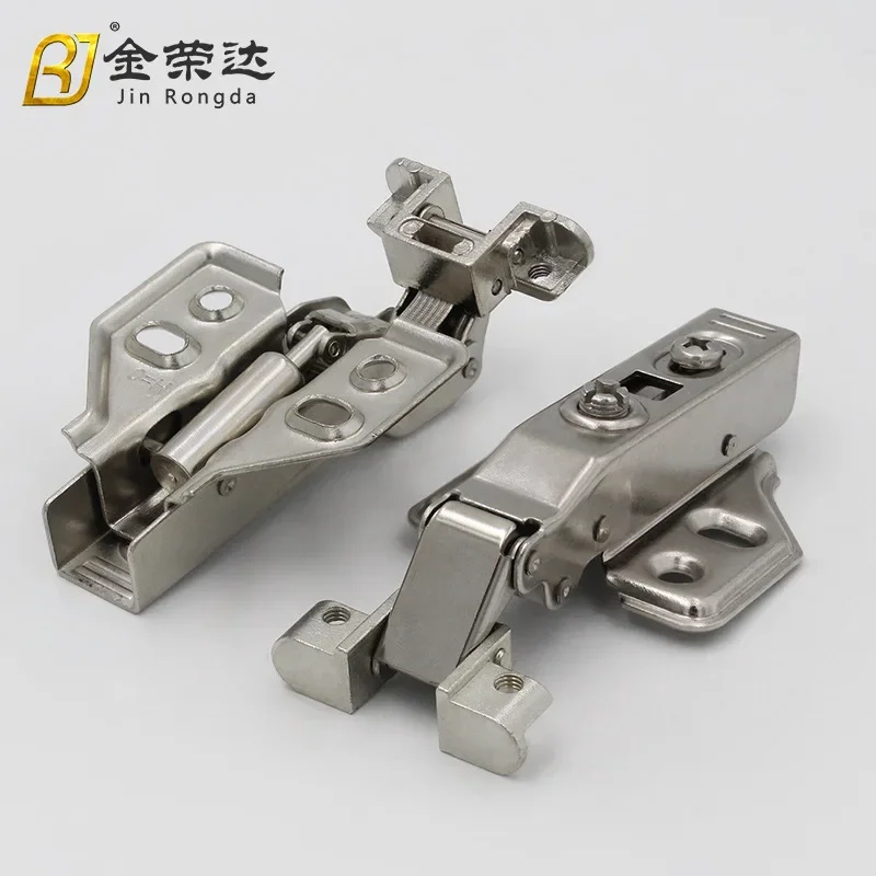 Jinrongda Aluminum Window Damping Hinge Metal Door Aluminum Frame Hinge No Punching Frame