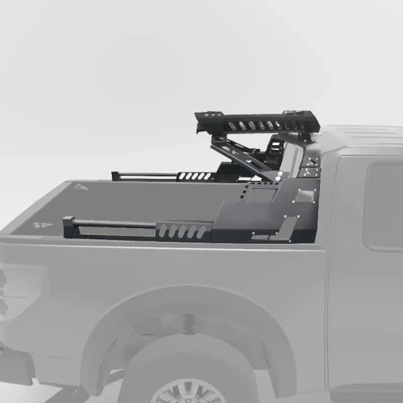 헤비듀티 4x4 오프로드 픽업 롤 케이지 갠트리 프레임 2개 사각 루프랙 자동차 액세서리