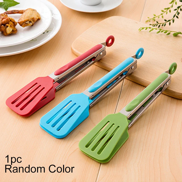 3 Pcs PP Food Tong Kitchen Tongs Non-Slip Cooking Clip Clamp Bbq Salad  Tools Grill Kitchen Accessories - AliExpress