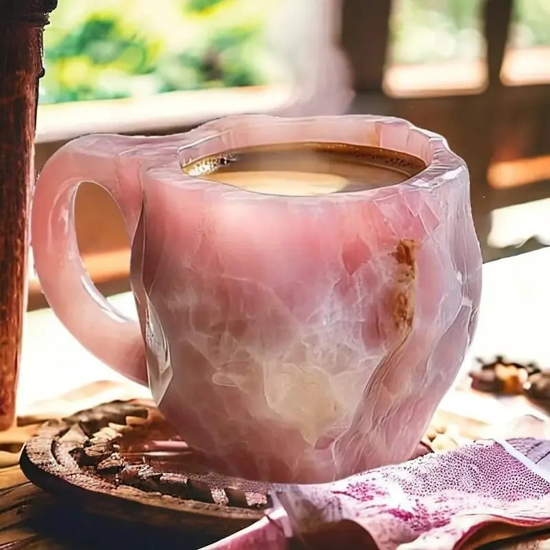 Mineral Crystal Coffee Mugs Resin Cups Milk Cups Home Furnishings Holiday Gifts coffee cup glass coffee mug ceramic coffee cup