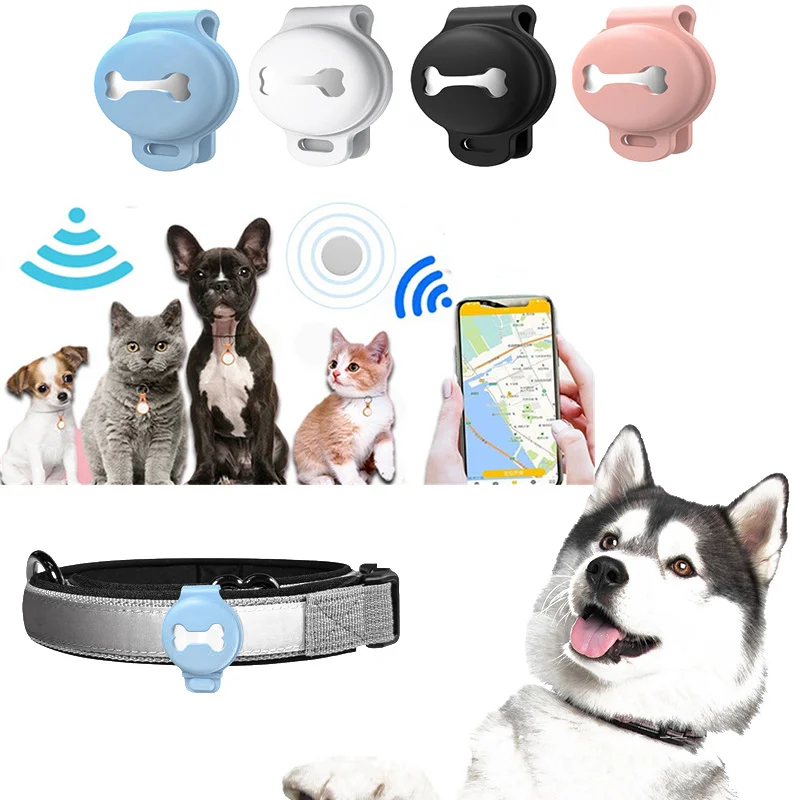 Pet GPS Tracker Cover Smart Locator Cover Dog Wearable Tracker Cat Dog Bird Anti-Lost Record Silicone Case