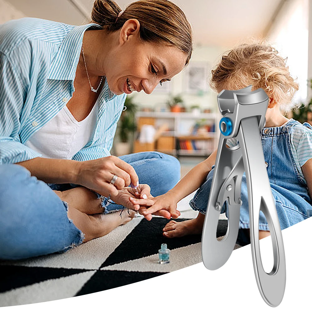 

Extra Wide Opening Nail Cutter Heavy Duty Portable Nail Cutting Tool Gift For Birthday