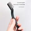 1-6PCS Stainless Steel Rust Brush Brass Cleaning Polishing Detail Metal Brush Wire Mini Cleaning Tool Cleaning Brushes Household 3