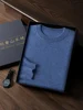Choice 100% Cashmere Sweater Men O-neck Basic Pullover Autumn Winter Soft Warm Comfy Bottom Cashmere Knitwear High Quality Tops 4
