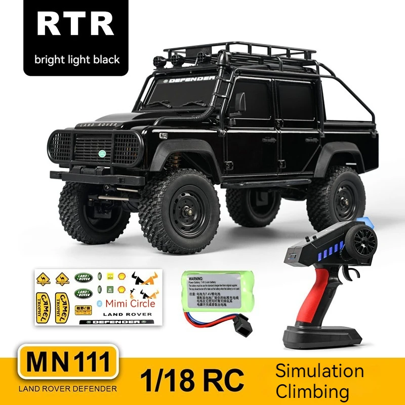 New Product 1:18 Mn111 Full Scale Rc Remote Control Vehicle Simulation Model Modified Off-road Climbing Vehicle Rtr/kit Version 2