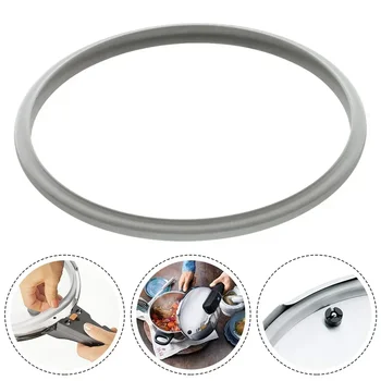 Pressure Cooker Sealing Silicone Home Pressure Cooker Seal O Ring Rubber Clear Replacement Gasket Cooking Tools18/22/24/26cm 1