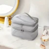 1/2/3 Layers Portable Mesh Travel Lightweight Cosmetic Storage Bags Large Capacity Toiletry Bag for Home Hotel Makeup Bag 3