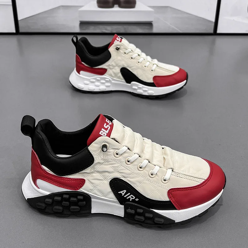 Men's Sneakers 2022 New Men's Running Shoes Outdoor Antiskid Sports Running Shoes Fashion Men's