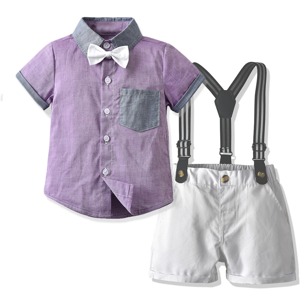 Baby boy purple dress shirt Clearance