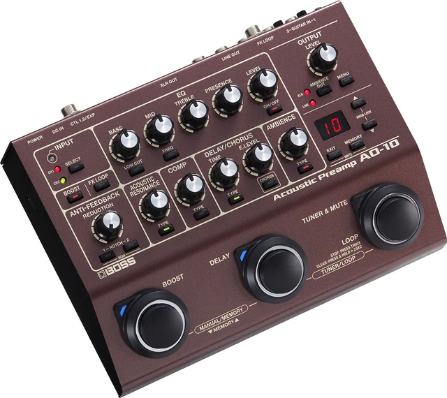 BOSS AD-5 アコースティックインストゥルメントプロセッサー Boss AD-5 Acoustic Instrument Processor | Reverb