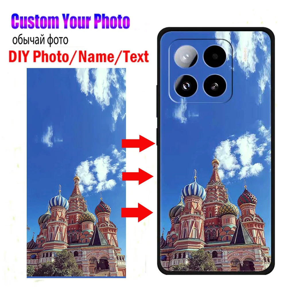 Personalized DIY Photo Silicone Phone Case - Custom Picture Soft Cover
