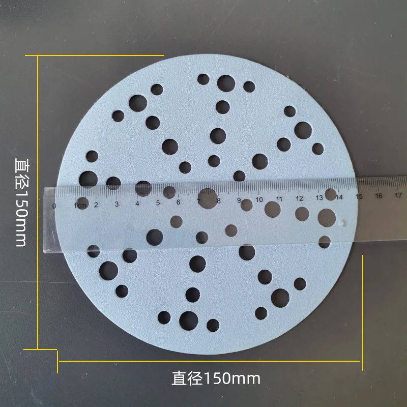 Sanding Discs Polish Sand Paper Sandpaper Tools Sandpaper Set FESTOOL 6-inch 48-hole Sandpaper 150mm Round Flocking Dry Ground 10pcs