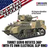 Coolbank Stuart M5a1 Electric Remote Control Tank Simulation Military Model Toy 360 ° Battery Rotating Children'S Toy Gift 6