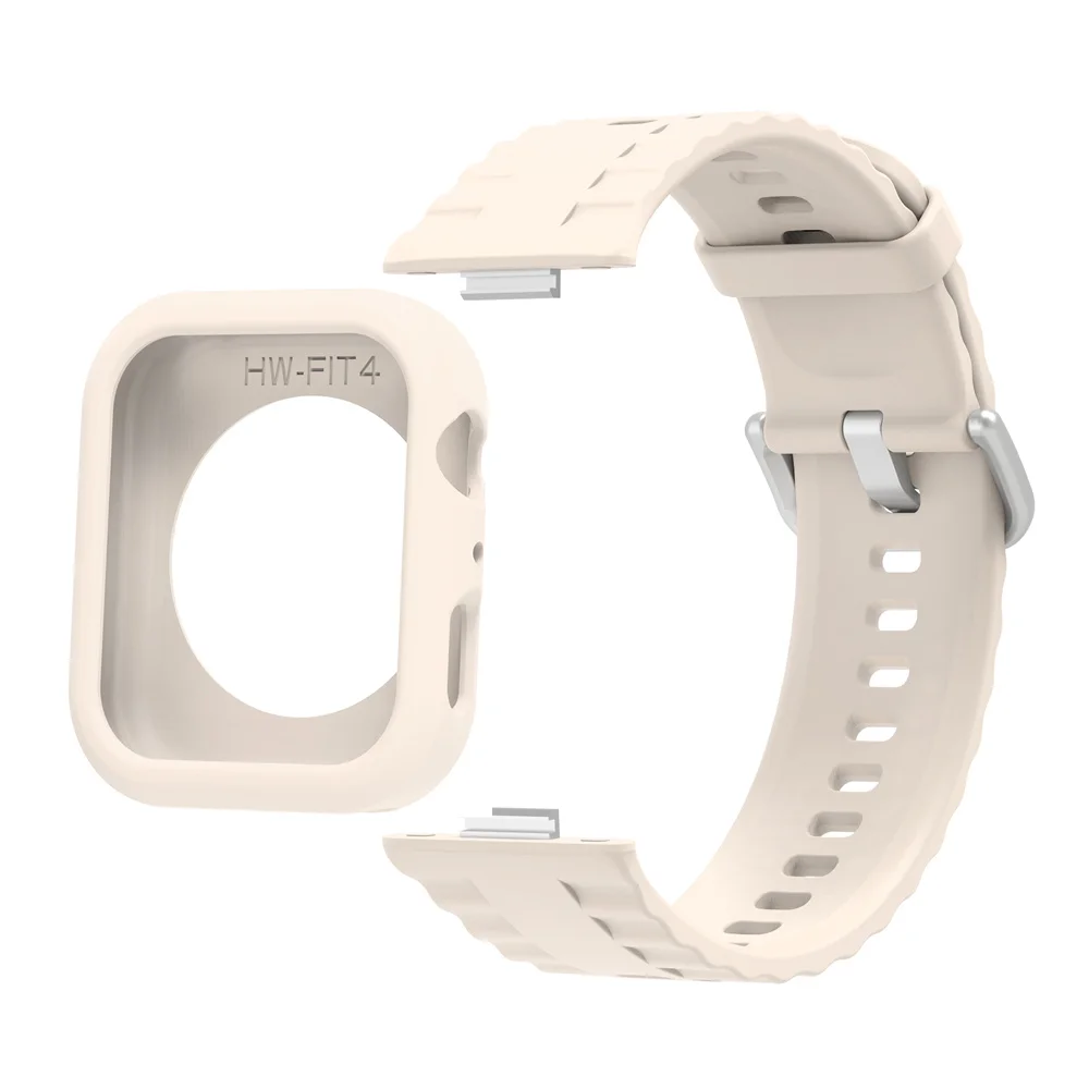 Silicone Strap & Protective Frame for Smartwatch - Versatile Wristband Accessories