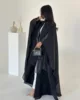 2026 Eid Mubarak ouvert Abaya femmes Robe musulmane Khimar Jilbab Kebaya caftan Robe Ramadan robes avec Hijab Kimono Islam vêtements